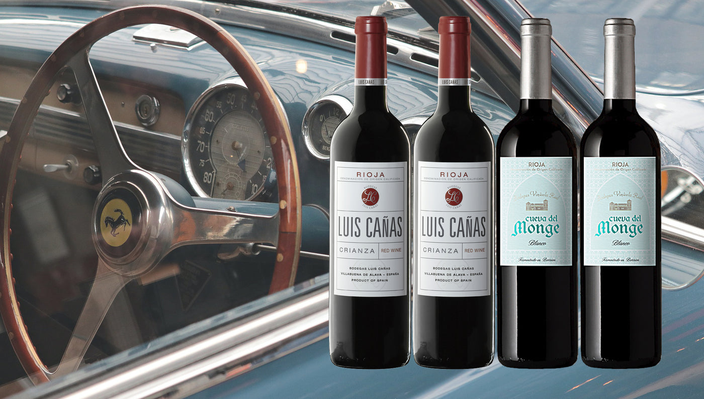 pack de vino tinto y blanco luis cañas coto gomariz